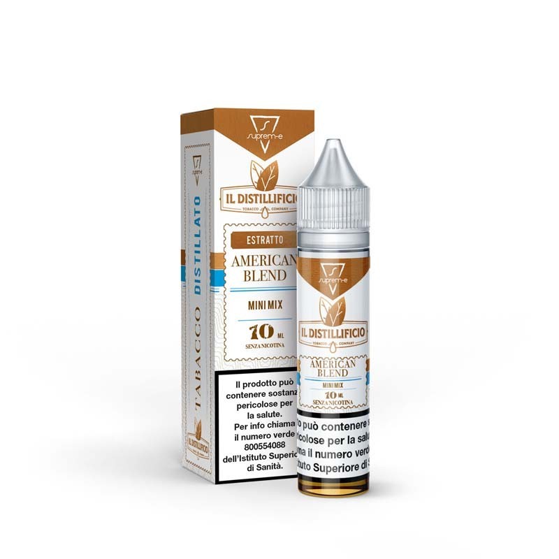 IL DISTILLIFICIO AMERICAN BLEND Mini Mix 10ml/20 Liquido per Sigaretta Elettronica by Suprem-e IL DISTILLIFICIO AMERICAN BLEND Mini Mix 10ml/20 Liquido per Sigaretta Elettronica by Suprem-e