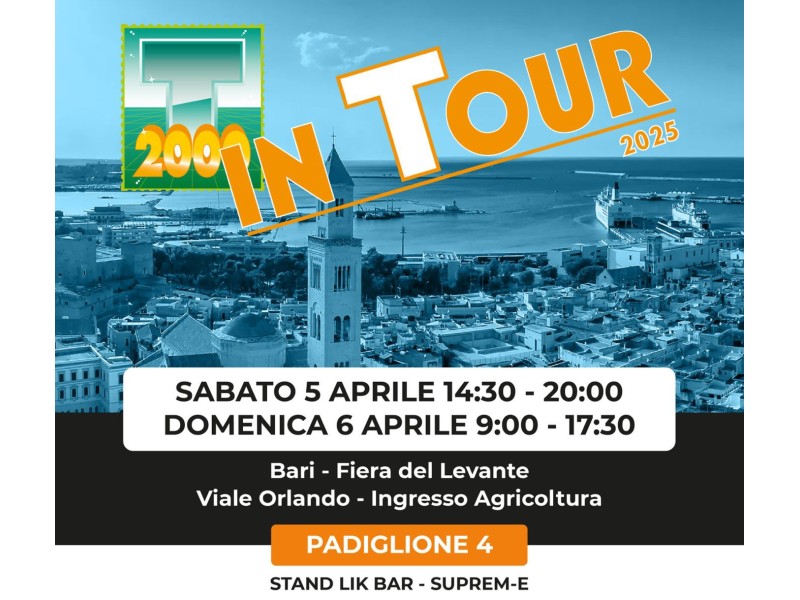 Suprem-e al T2000 di Bari il 5 e il 6 Aprile 2025